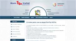Desktop Screenshot of galati-instal.ro